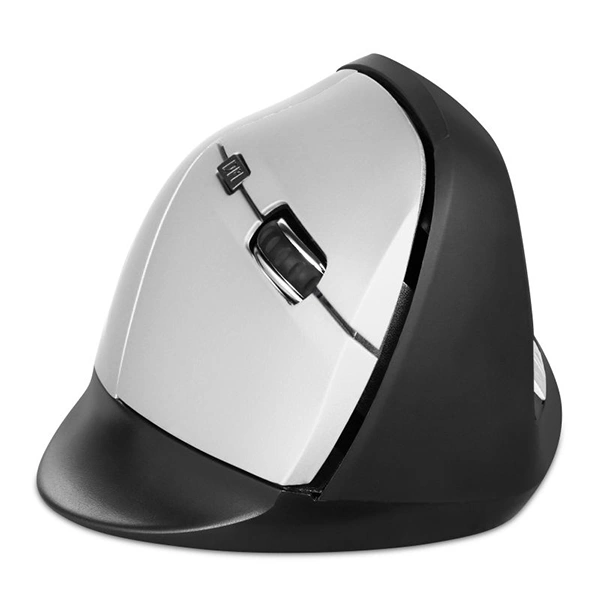 Zoook Infinite Wireless Vertical Ergonomic Mouse - Grey - Grey