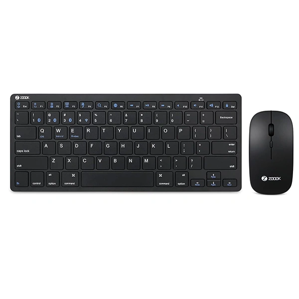 Zoook Magicpad Combo Bluetooth Multi-Device Keyboard & Mouse - White
