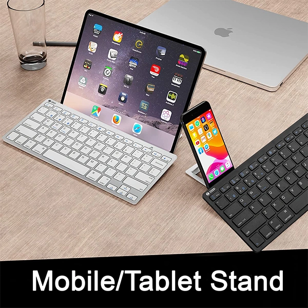 Zoook Magicpad Combo Bluetooth Multi-Device Keyboard & Mouse - White