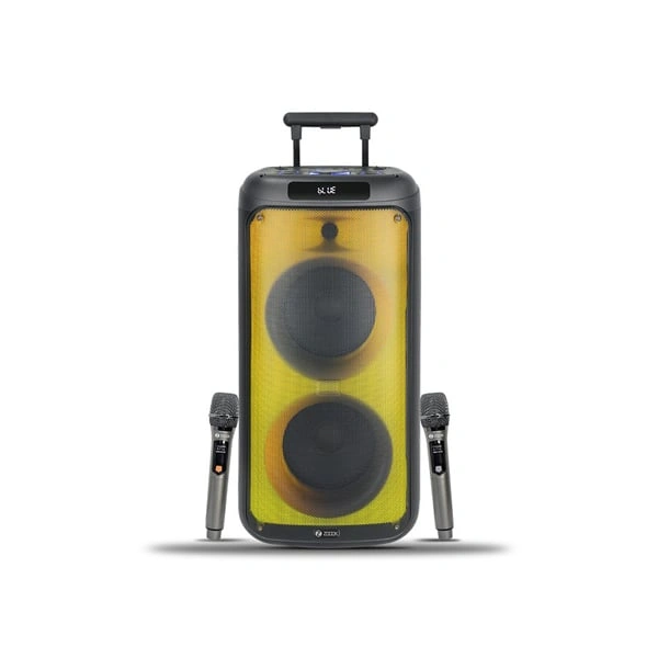 Zoook ProSound X Trolley Bluetooth Party Speaker with Dual Wireless Mic