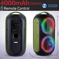 Zoook Rocker Show Stopper 100W Speaker With Two Mics