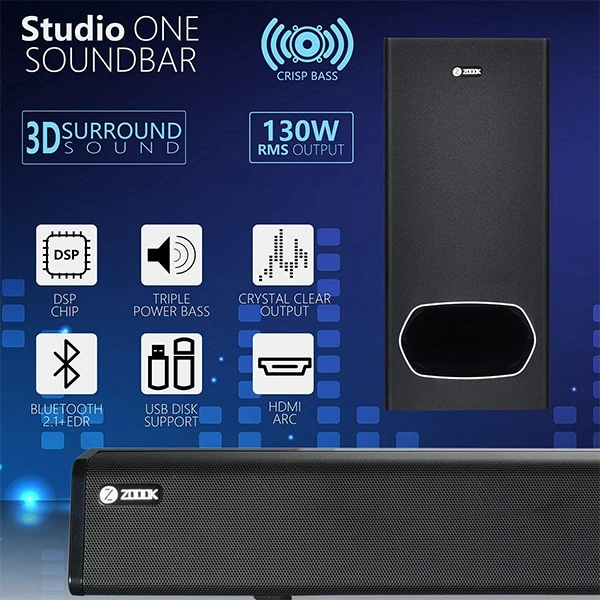 Zoook Rocker Studio One 200W Soundbar
