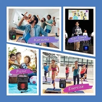 Zoook Rocker Thunder Bluetooth Party Speaker 20W With Karaoke Mic