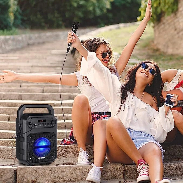 Zoook Rocker Thunder Bluetooth Party Speaker 20W With Karaoke Mic
