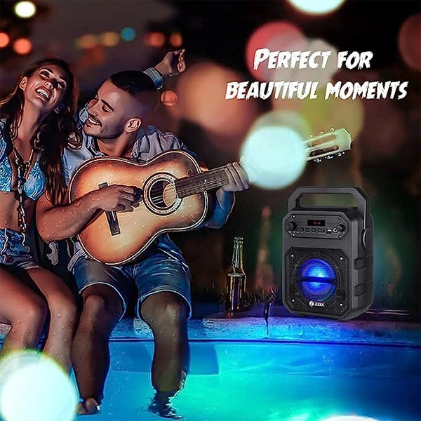 Zoook Rocker Thunder Bluetooth Party Speaker 20W With Karaoke Mic