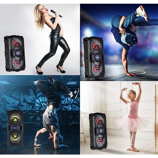 Zoook Rocker Thunder Plus 40W Karaoke Bluetooth Party Speaker