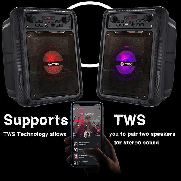 Zoook Rocker Thunder Pro Bluetooth Speaker
