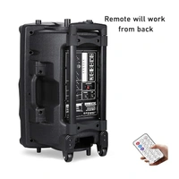 Zoook Rocker Thunder XXL Duet 70W Bluetooth Party Speaker with Dual Wireless Mic/USB - Black