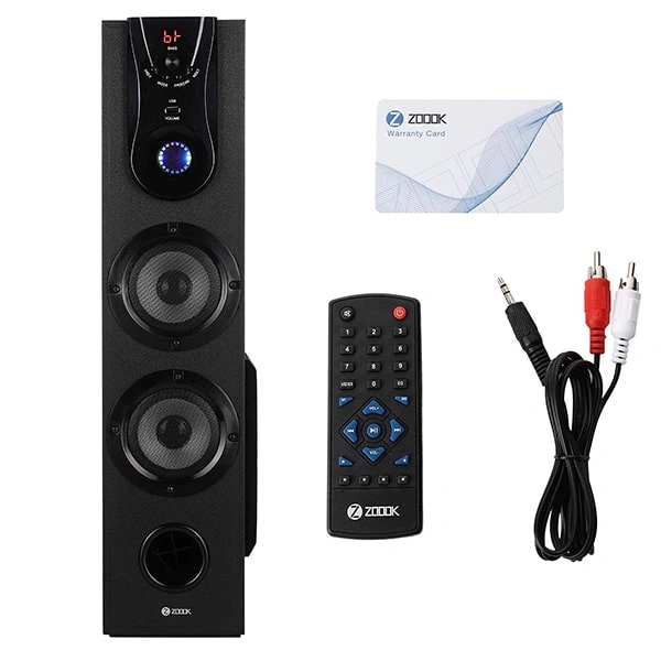 Zoook Tornado 60W Bluetooth Tower Speaker