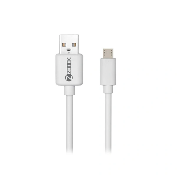 Zoook Velocity Micro USB Cable - White