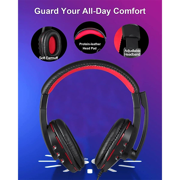 Zoook ZK-Communicate Wired Over Ear Headphone with Mic - White