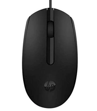Hp HP M10 Wired Optical Mouse  (USB 2.0, Grey Black) - Black