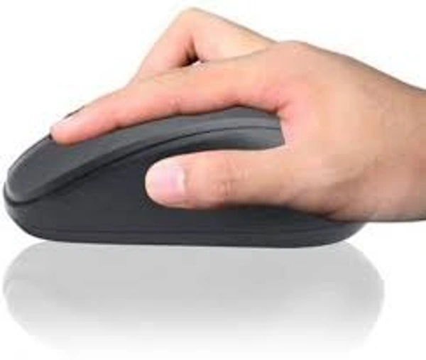 HP S500 Wireless Optical Mouse  (2.4GHz Wireless, Black)