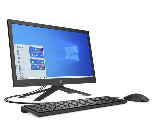 HP 21-b0101in All-In-One Desktop with 52.57 cm (20.7 inch) and 2.0 GHz (Base Frequency) Jet Black - Black, 1TB, 4GB