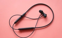 ONEPLUS OnePlus Bullets Wireless Z2 with Fast Charge, 30 Hrs Battery Life, Earphones with mic Bluetooth Headset  (Magico Black, In the Ear) - Bright Red