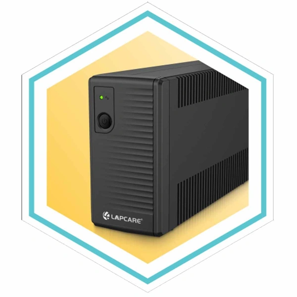 LAPCARE Lapcare 600VA /360W UPS 3 YEAR WARRANTY