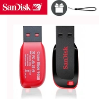 SANDISK Pendrive Sandisk Cruzer Blade Usb 2.0 - Red, 16
