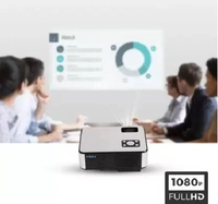 ZEBRONICS ZEB-LP2800HD (2800 lm) 720p HD||Built-in-Speaker Projector  (Black)