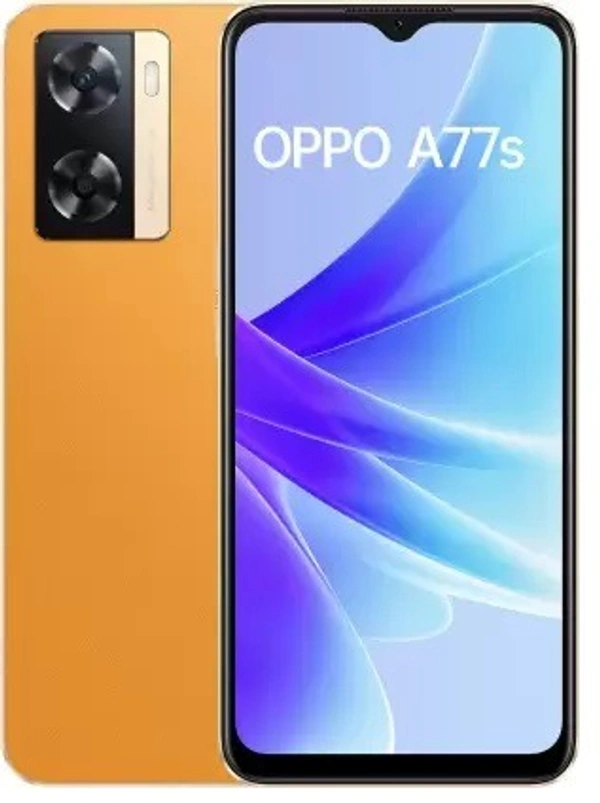 OPPO A77s (Sunset Orange, 128 GB)  (8 GB RAM) - Black, 128GB, 8GB