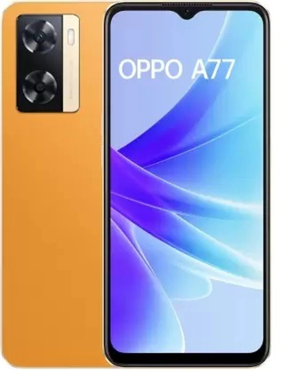 OPPO A77 (Sunset Orange, 128 GB)  (4 GB RAM) - Sunset Orange, 128GB, 4GB