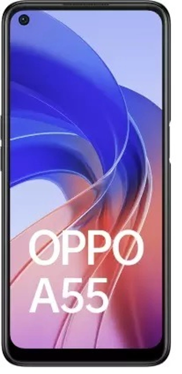 OPPO A55 (Starry Black, 128 GB)  (6 GB RAM) - Starry Black, 128GB, 6GB