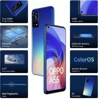 oppo OPPO A55 (Rainbow Blue, 64 GB)  (4 GB RAM) - Rainbow Blue, 64GB, 4GB