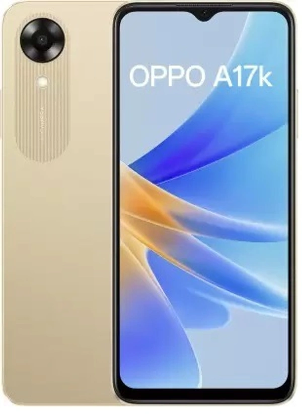 OPPO A17K (GOLD, 64 GB)  (3 GB RAM) - GOLD, 64GB, 4GB