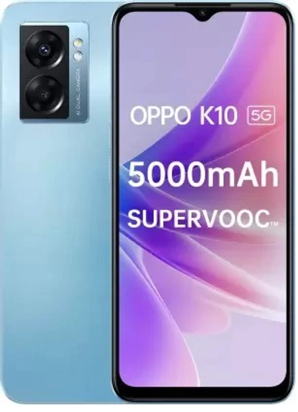 OPPO K10 5G (Ocean Blue, 128 GB)  (8 GB RAM) - Ocean Blue, 128GB, 8GB
