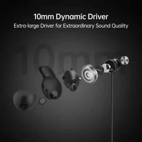 OPPO Enco M32 Bluetooth Headset  (Black, In the Ear) - Black