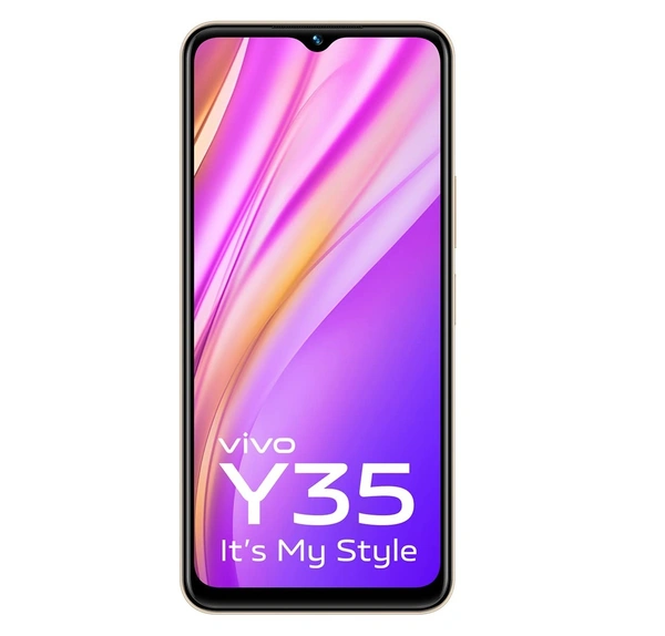VIVO  vivo Y35 (Dawn Gold, 128 GB)  (8 GB RAM) - Dawn Gold, 128GB, 8GB