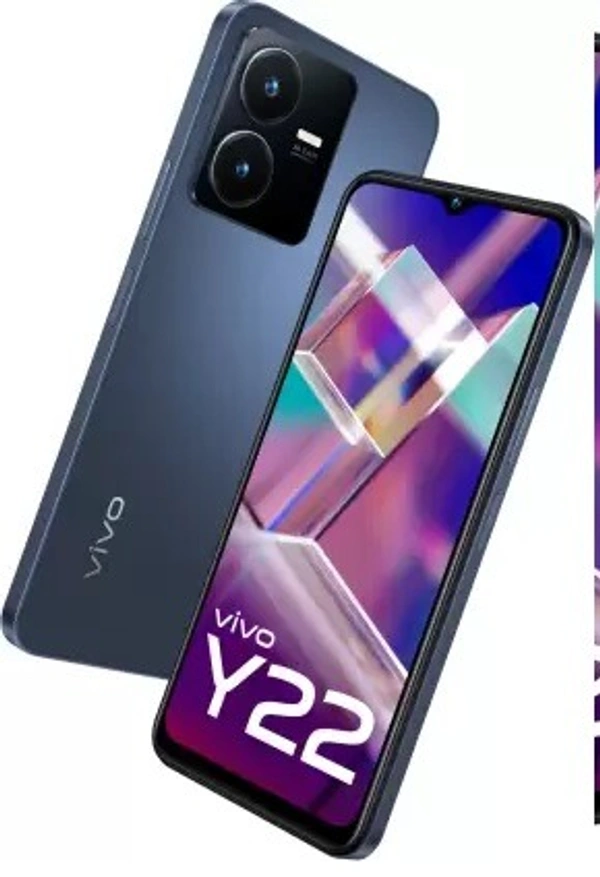 vivo Y22 (Starlit Blue, 128 GB)  (6 GB RAM) - Starlit Blue, 128gb, 6gb