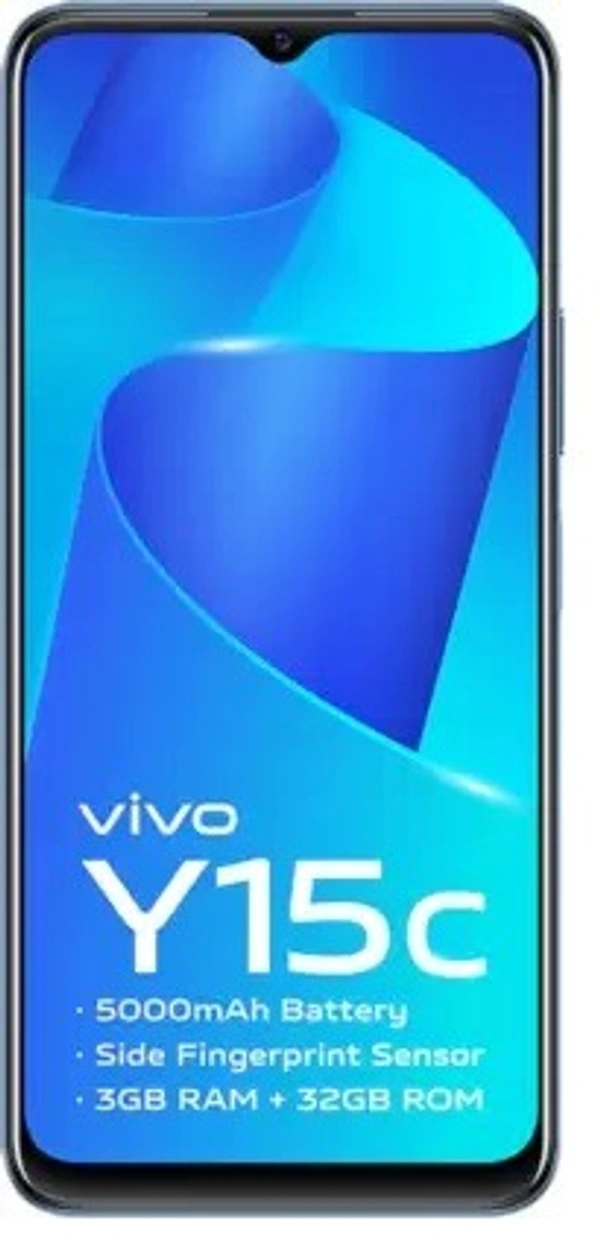 VIVO vivo Y15c (Mystic Blue, 32 GB)  (3 GB RAM) - Mystic Blue, 32GB, 3GB