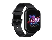 realme DIZO Watch 2 (by realme TechLife)  (White Strap, Free Size) - Black