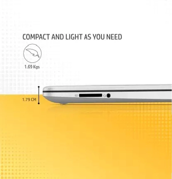 HP 15s Intel Core i5 12th Gen - (8 GB/512 GB SSD/Windows 11 Home) 15s-fq5111TU Thin and Light Laptop  (15.6 inch, Natural Silver, 1.69 Kg, With MS Office) - Silver Chalice, 8 GB, 512 GB SSD, 1.69KG