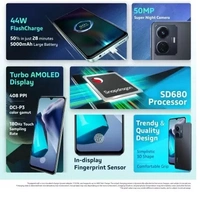 VIVO vivo T1 44W (Midnight Galaxy, 128 GB)  (8 GB RAM) - Midnight Galaxy, 128GB, 8GB
