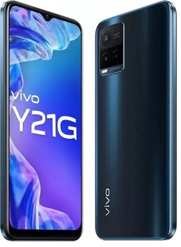VIVO vivo Y21G (Midnight Blue, 64 GB)  (4 GB RAM) - Midnight Blue, 64GB, 4GB