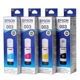 EPSON Epson 003 MEGENTA 65 ml for EcoTank L1110/L3100/L3101/L3110/L3115/L3116/L3150/L3151/L3152/L3156/L5190 Black Ink Bottle - MEGENTA