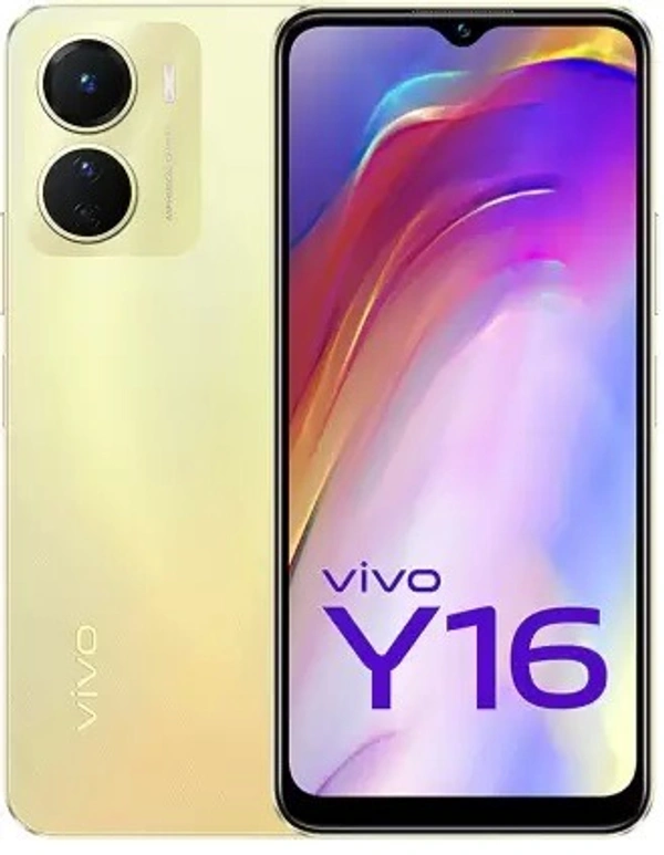 VIVO vivo Y16 (Drizzling Gold, 32GB)  (3 GB RAM) - Drizzling Gold, 32GB, 3GB