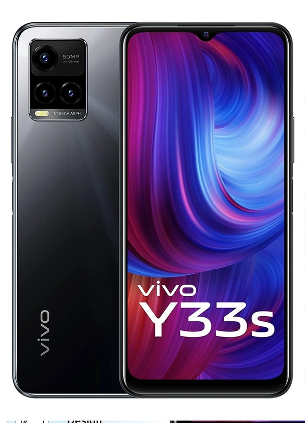 VIVO  vivo Y33s (128 GB)  (8 GB RAM) - Mirror Black, 128GB, 8GB