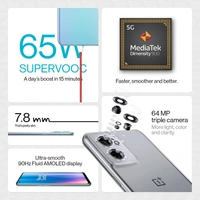 ONEPLUS OnePlus Nord CE 2 5G (Gray Mirror 8GB 128GB STORAGE) - Gray Mirror, 128GB, 8GB
