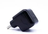 Ubon 1.1 A Mobile CH-129 1.1A HOME TRAVEL CHARGER BOOSTCHARGE 2020 EDITION Charger with Detachable Cable  (Black, Cable Included)