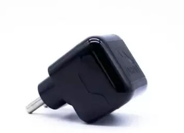 Ubon 1.1 A Mobile CH-129 1.1A HOME TRAVEL CHARGER BOOSTCHARGE 2020 EDITION Charger with Detachable Cable  (Black, Cable Included)