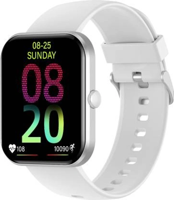 fire boltt Fire-Boltt Terminator 1.99" Bluetooth Calling Smartwatch, Split Screen, AI Voice Assistant Smartwatch  (Pink Strap, Free Size)