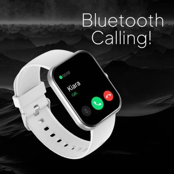 fire boltt Fire-Boltt Terminator 1.99" Bluetooth Calling Smartwatch, Split Screen, AI Voice Assistant Smartwatch  (Pink Strap, Free Size)