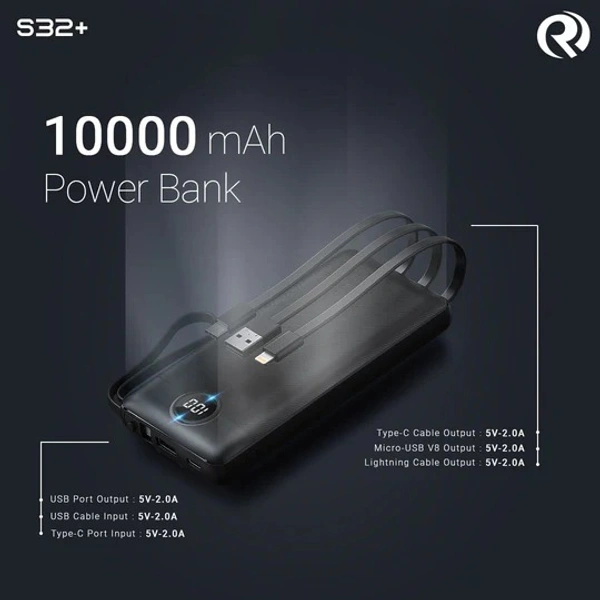 ROBOTEK robotek power bank 10000A S-32+