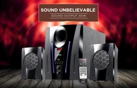 INTEX Intex 2.1 XV 2100 DG FMUB 40 W Bluetooth Home Theatre  (Black, 2.1 Channel)