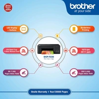 BROTHER brother DCP-T220 Multi-function Color Inkjet Printer  (Black, Ink Tank