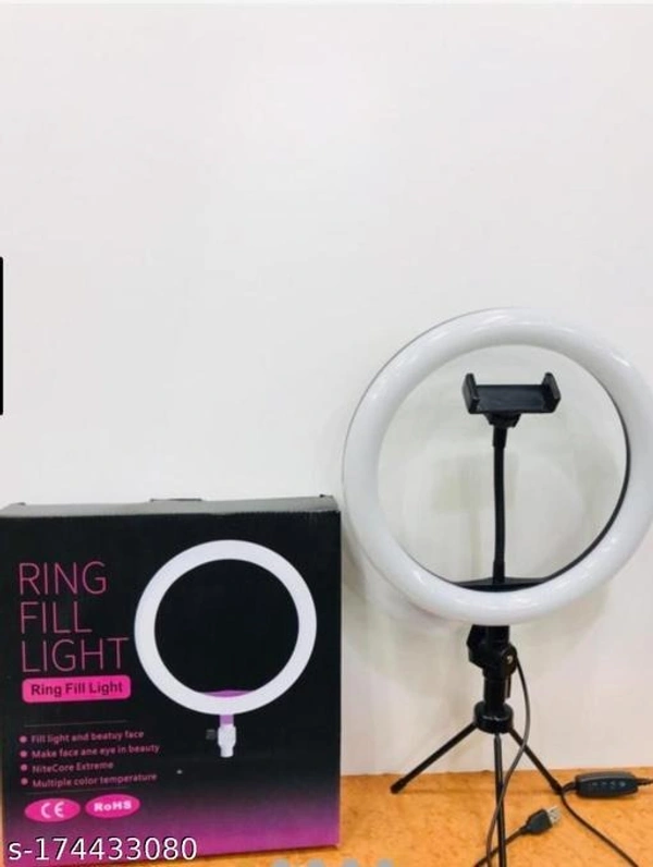 Tripod Selfie Stick With Led Ring Fill Light