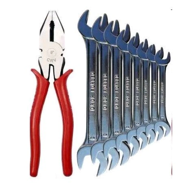 Cutting Plates Spanner Set - Red
