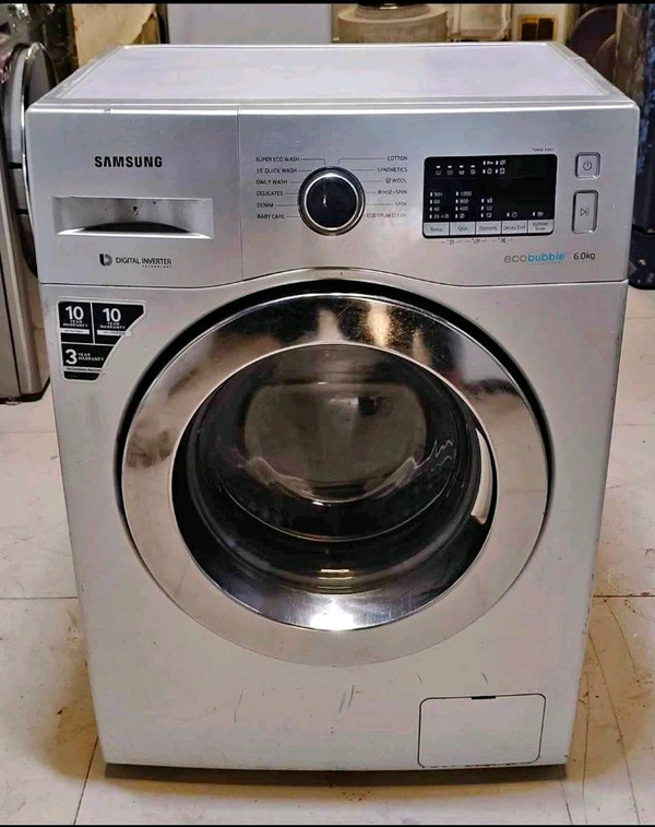 Samsung Digital Inverter Eco Bubble Front Load Washing Machine 6kg 